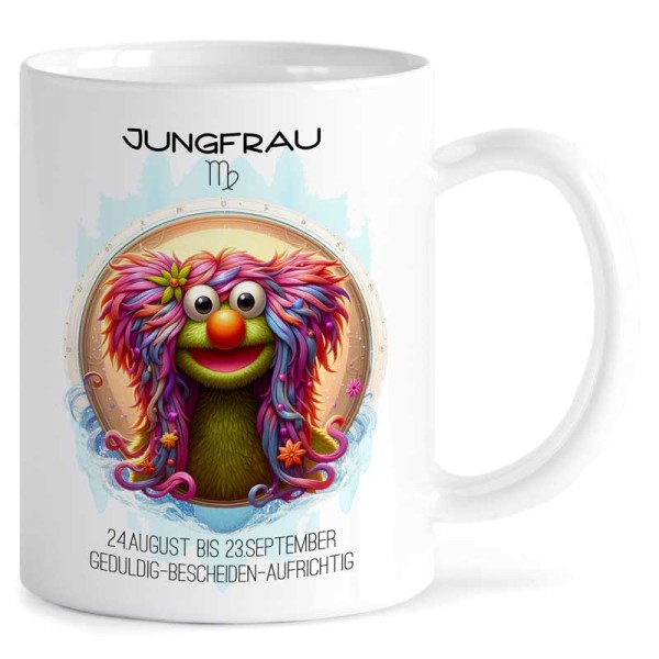 TASSE Sternzeichen Jungfrau