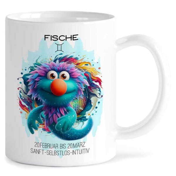 TASSE Sternzeichen Fische