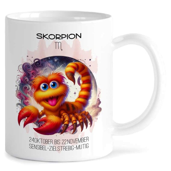 TASSE Sternzeichen Skorpion