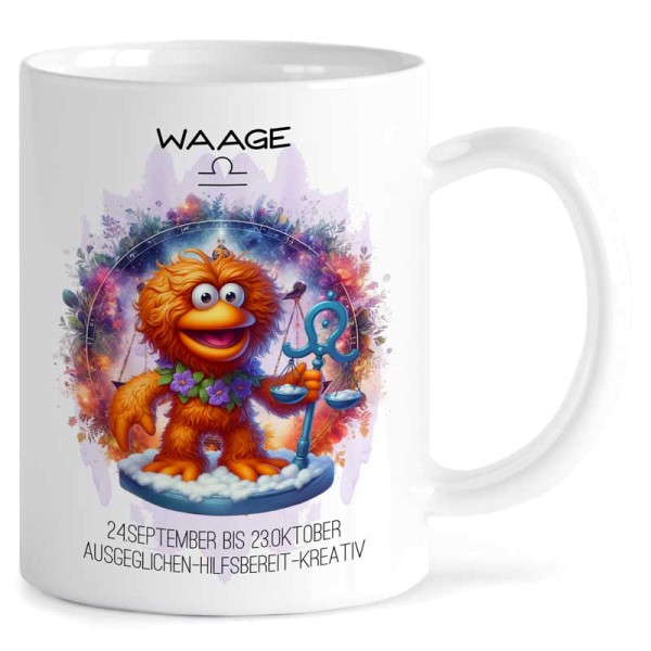 TASSE Sternzeichen Waage