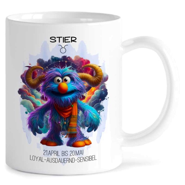 TASSE Sternzeichen Stier